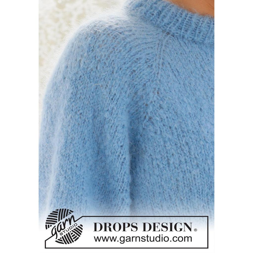 Blueberry Cream Sweater Strickanleitung - Drops Design (PDF) bei bei Lieblingsgarn