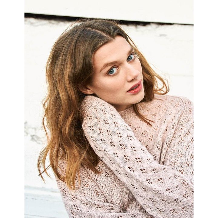 Kleeblatt-Pullover Strickanleitung - Sandnes Garn / Åsa Christiansen (PDF) bei Lieblingsgarn