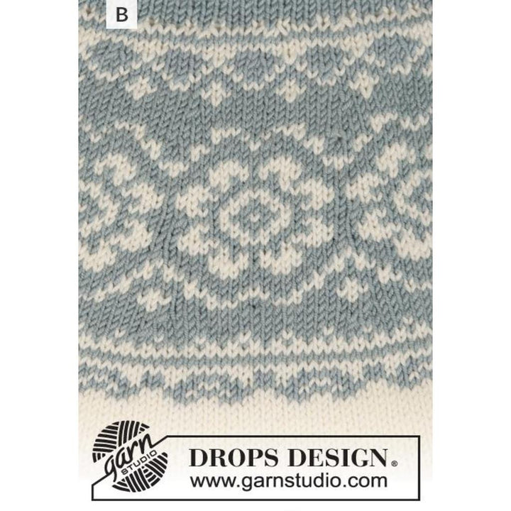 Periwinkle Pullover Strickanleitung - Drops Design (PDF) bei Lieblingsgarn