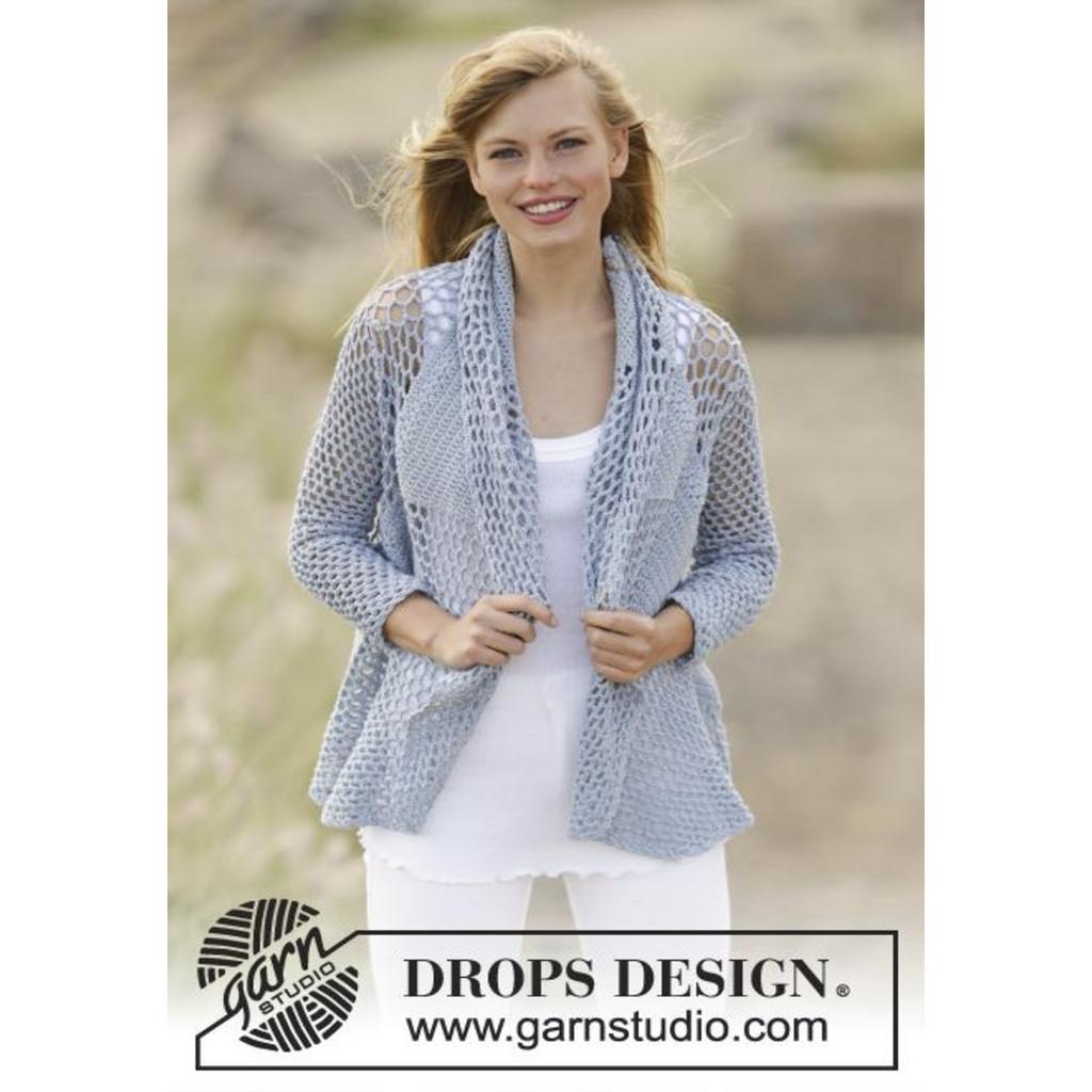 Endless Love Kreisjacke Häkelanleitung - Drops Design (PDF) bei bei Lieblingsgarn