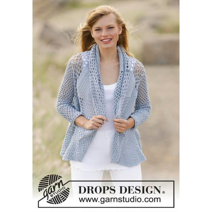 Endless Love Kreisjacke Häkelanleitung - Drops Design (PDF) bei bei Lieblingsgarn