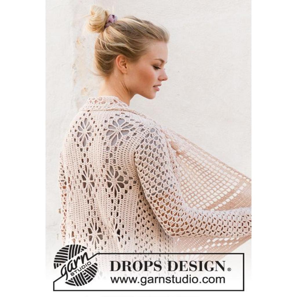 Blossoming Beauty Häkelanleitung - Drops Design (PDF)