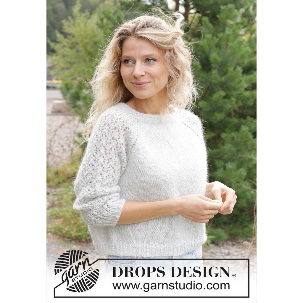 Remembering Spring Pullover Strickanleitung - Drops Design (PDF) bei bei bei Lieblingsgarn