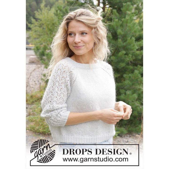 Remembering Spring Pullover Strickanleitung - Drops Design (PDF) bei bei bei Lieblingsgarn
