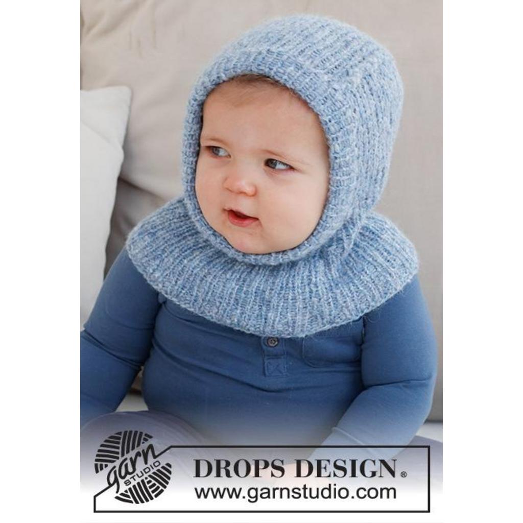 Chilly Day Balaclava Strickanleitung - Drops Design (PDF) bei Lieblingsgarn