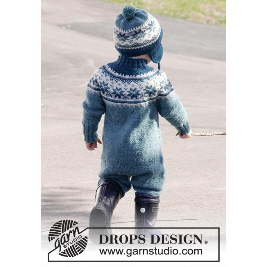 Wild Blueberries Overall Strickanleitung - Drops Design (PDF) bei Lieblingsgarn