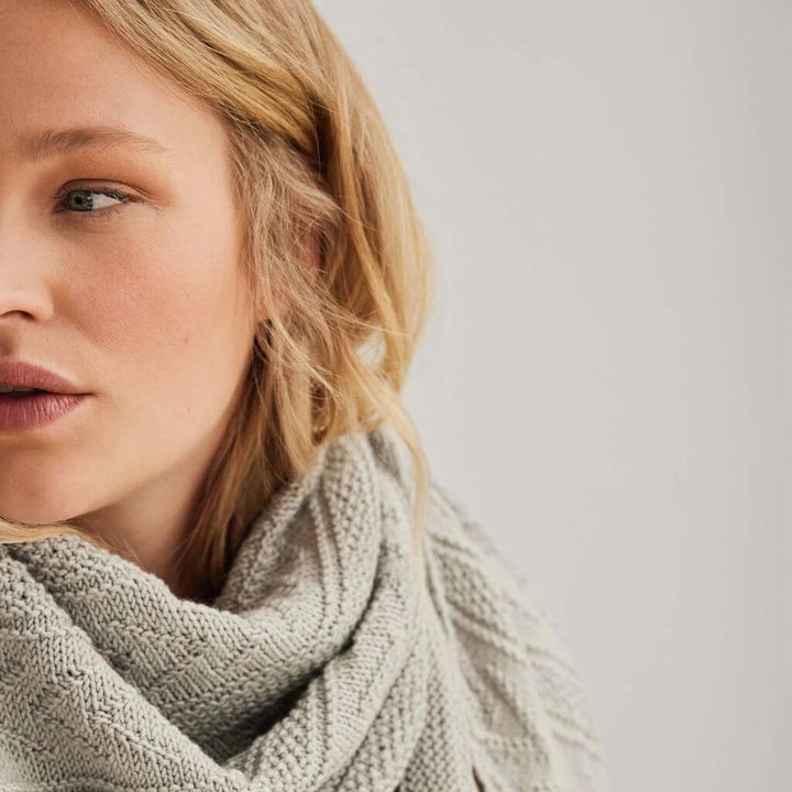 Lana Grossa Pattern Strukturmuster Dreieckstuch Strickanleitung - Lana Grossa (Heft) Lieblingsgarn