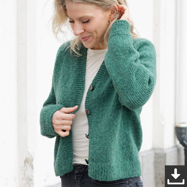 Drops Drops Air No Nonsense Cardigan (PDF) Lieblingsgarn