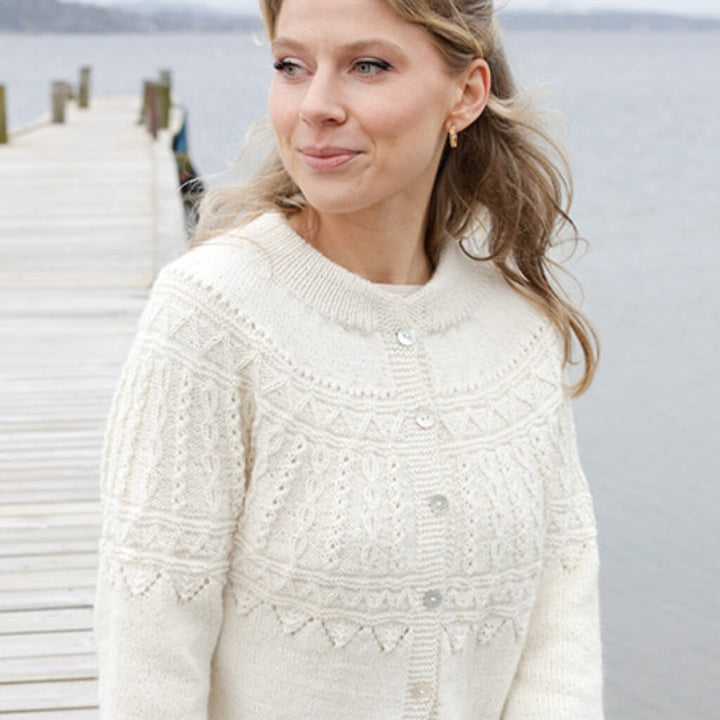 Drops Drops Baby Merino Avalanche Cardigan (PDF) Lieblingsgarn