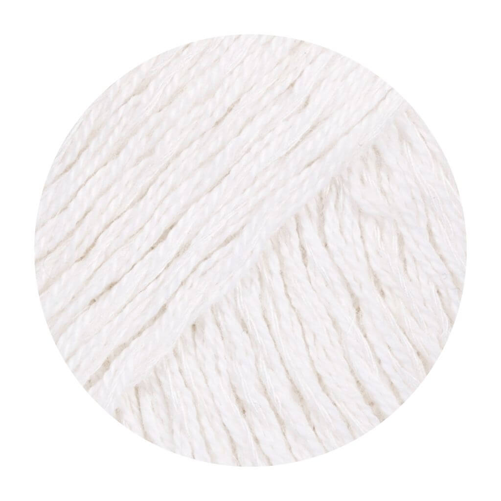 Drops 01 white Drops Belle 50g Lieblingsgarn