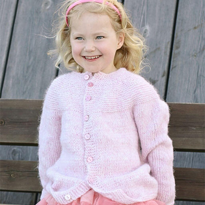 Drops Mädchen Strickjacke Precious Piper Strickanleitung - Drops (PDF) Lieblingsgarn