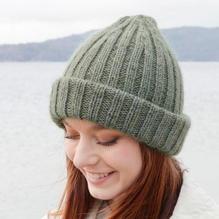 Drops Design Pattern Mütze Forest Grove Hat Strickset - Drops (PDF) Lieblingsgarn
