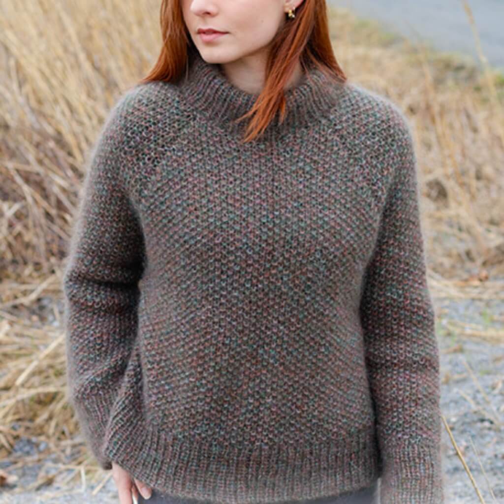 Drops Design Pattern Pullover Forest Trails Sweater Strickset - Drops (PDF) Lieblingsgarn