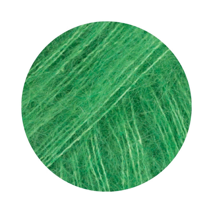 Drops Design 48 parrot green Drops Kid-Silk Lieblingsgarn