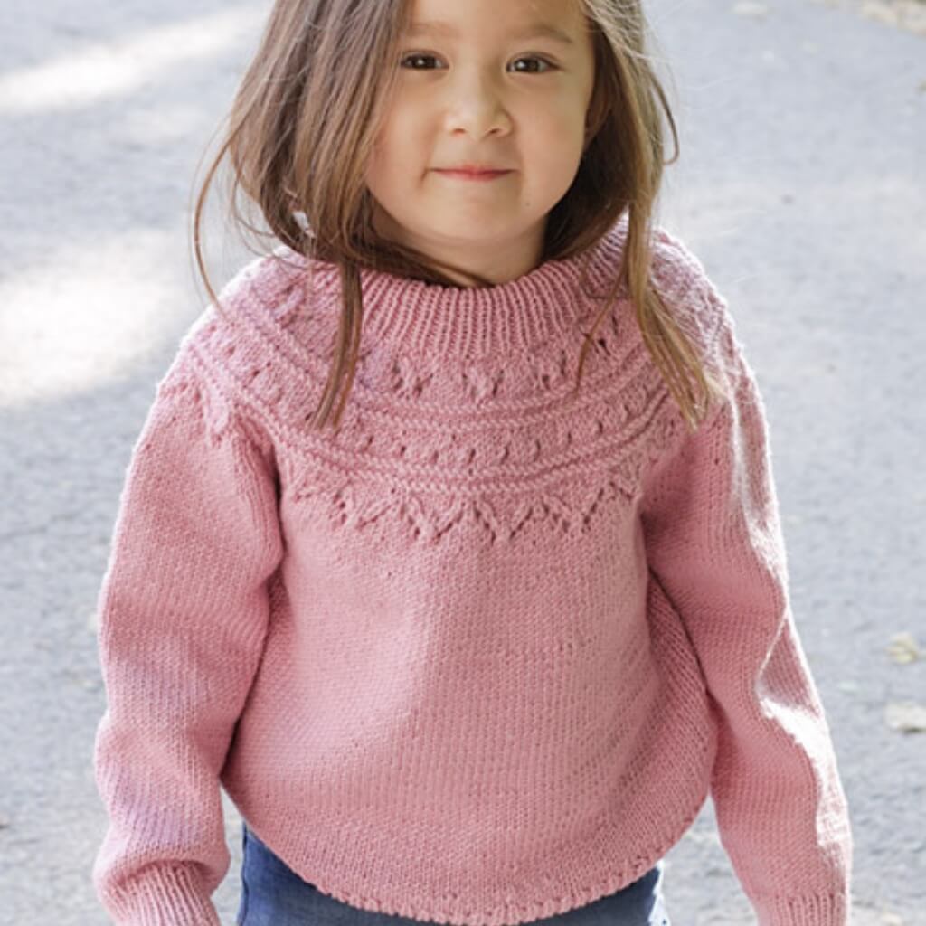 Drops Design Pattern Pullover Running Circles Sweater Strickset - Drops (PDF) Lieblingsgarn