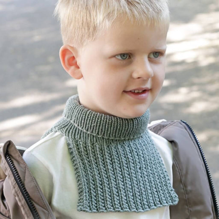 Drops Design Pattern Kragenschal Trailhead Neck Warmer Strickset - Drops (PDF) Lieblingsgarn
