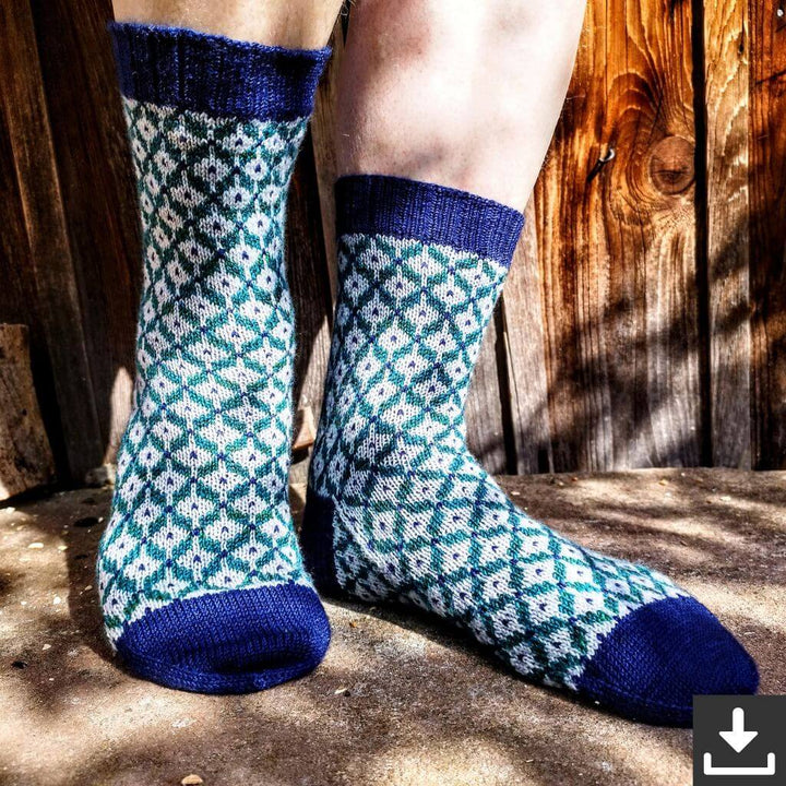 Minipli Socken Strickanleitung - Ducathi (PDF)