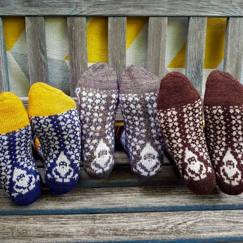 Ducathi Zwergenaufstand Socken Strickanleitung - Ducathi (PDF) Lieblingsgarn