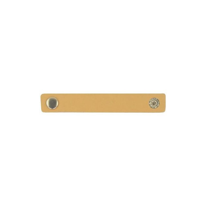 Durable Durable 2 Stk. Lederlabel mit Druckknopf - beschreibbar Lieblingsgarn