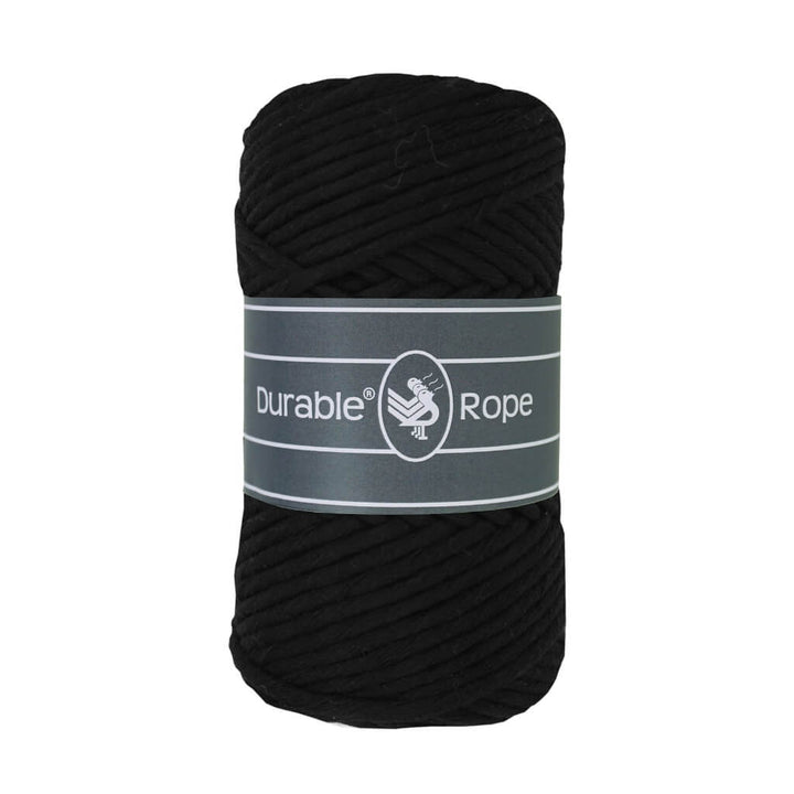 Durable 0325 - Black Durable Makramee Garn 3 mm x 75 m Lieblingsgarn