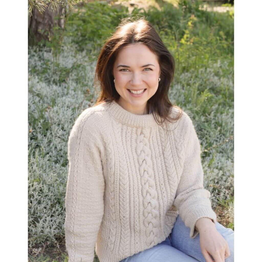 Drops Damen Pullover Echo River Strickanleitung - Drops (PDF) Lieblingsgarn
