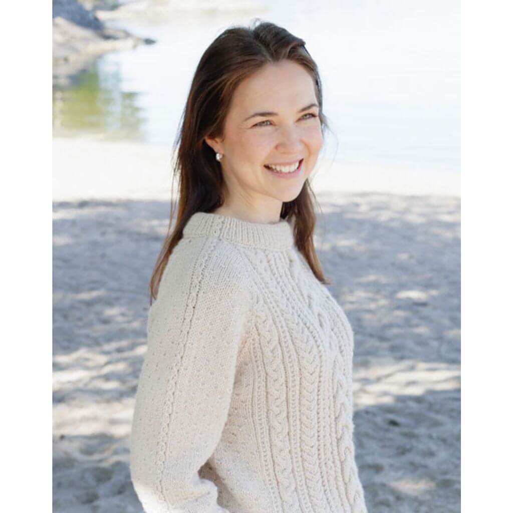 Drops Damen Pullover Echo River Strickanleitung - Drops (PDF) Lieblingsgarn