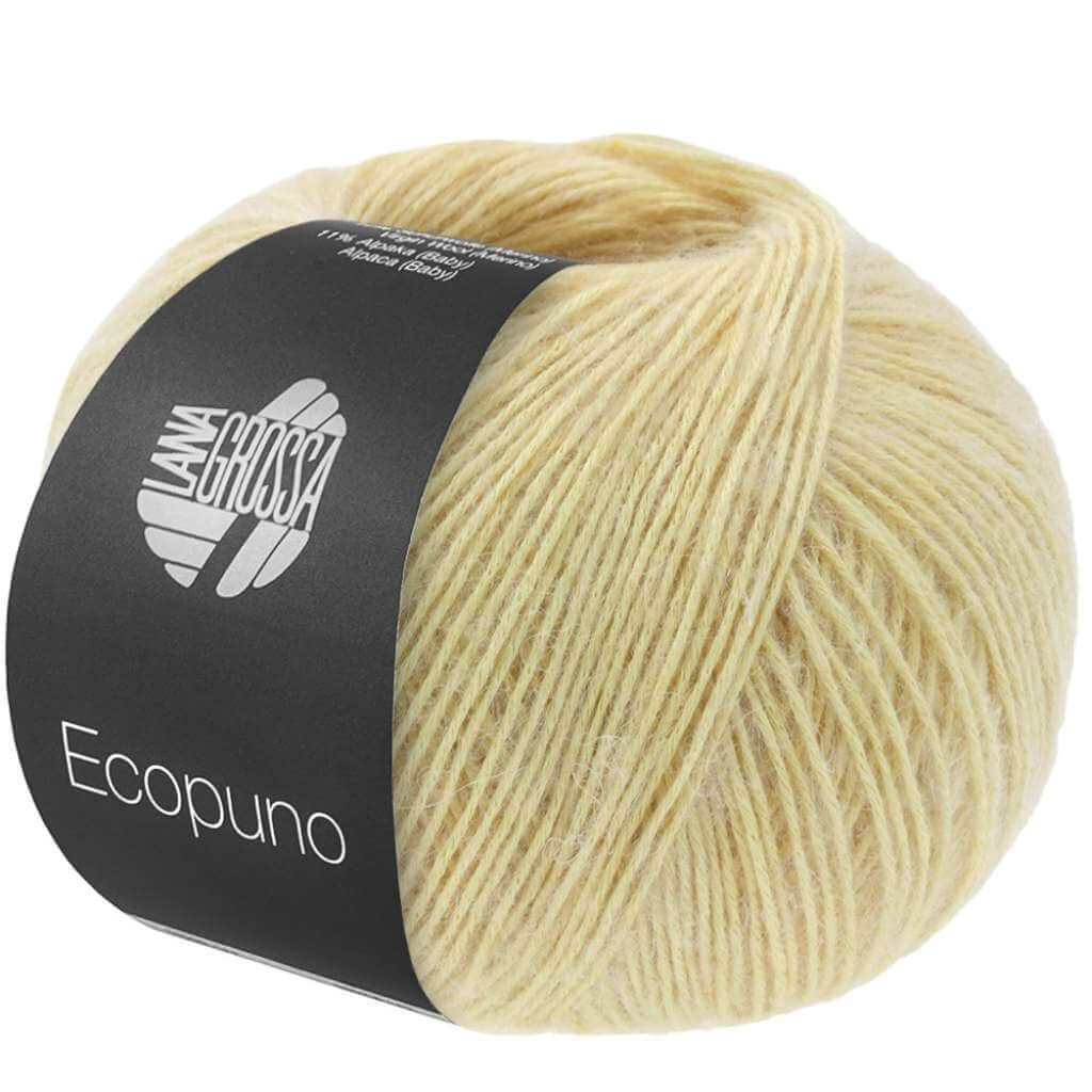 Lana Grossa 228 - Pastellgelb Lana Grossa Ecopuno 50g Lieblingsgarn