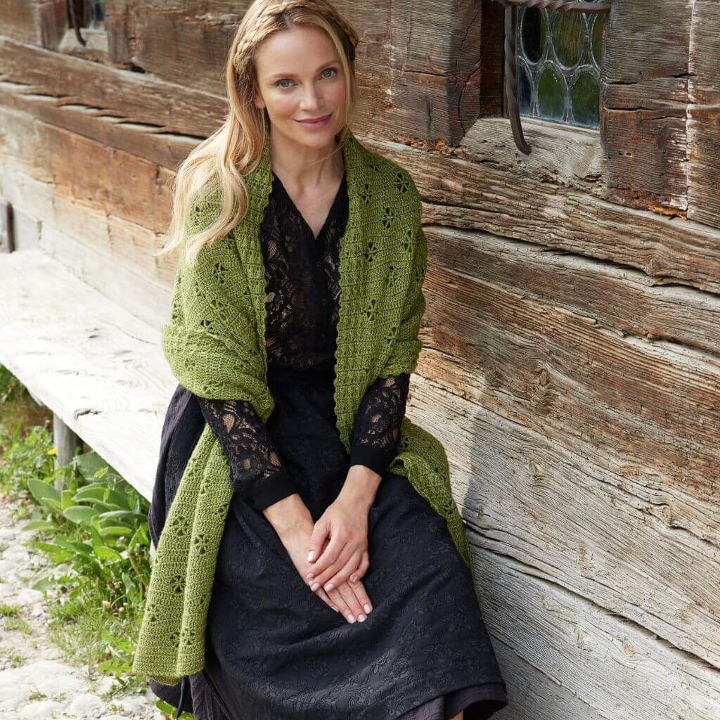 Lana Grossa Ecopuno Schal - Lana Grossa Trachten 08 Modell 3 (PDF) Lieblingsgarn