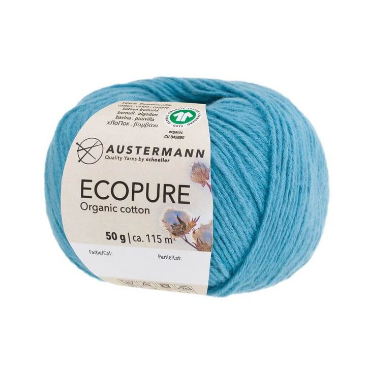 Austermann Austermann Ecopure 50g - Bio-Baumwollgarn Lieblingsgarn