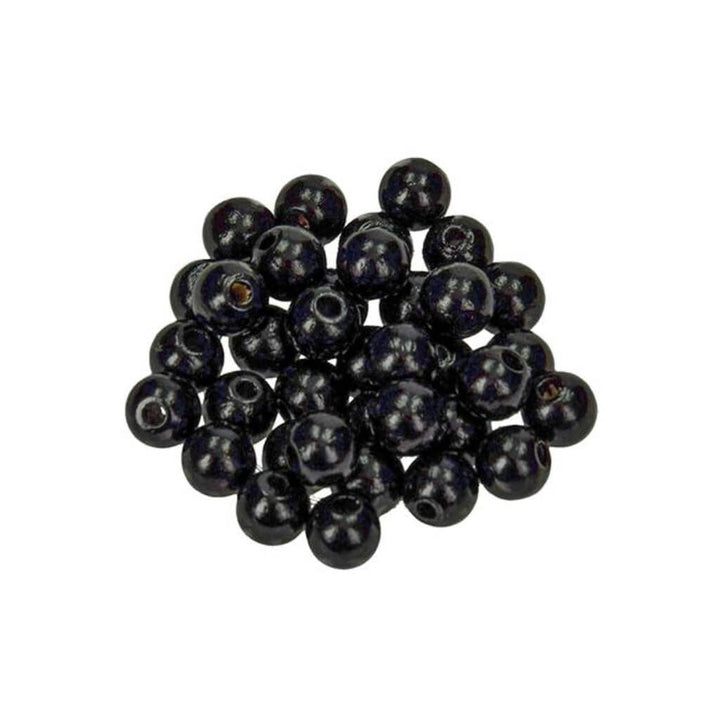 efco creative 8mm / Schwarz efco Holzperlen Lieblingsgarn