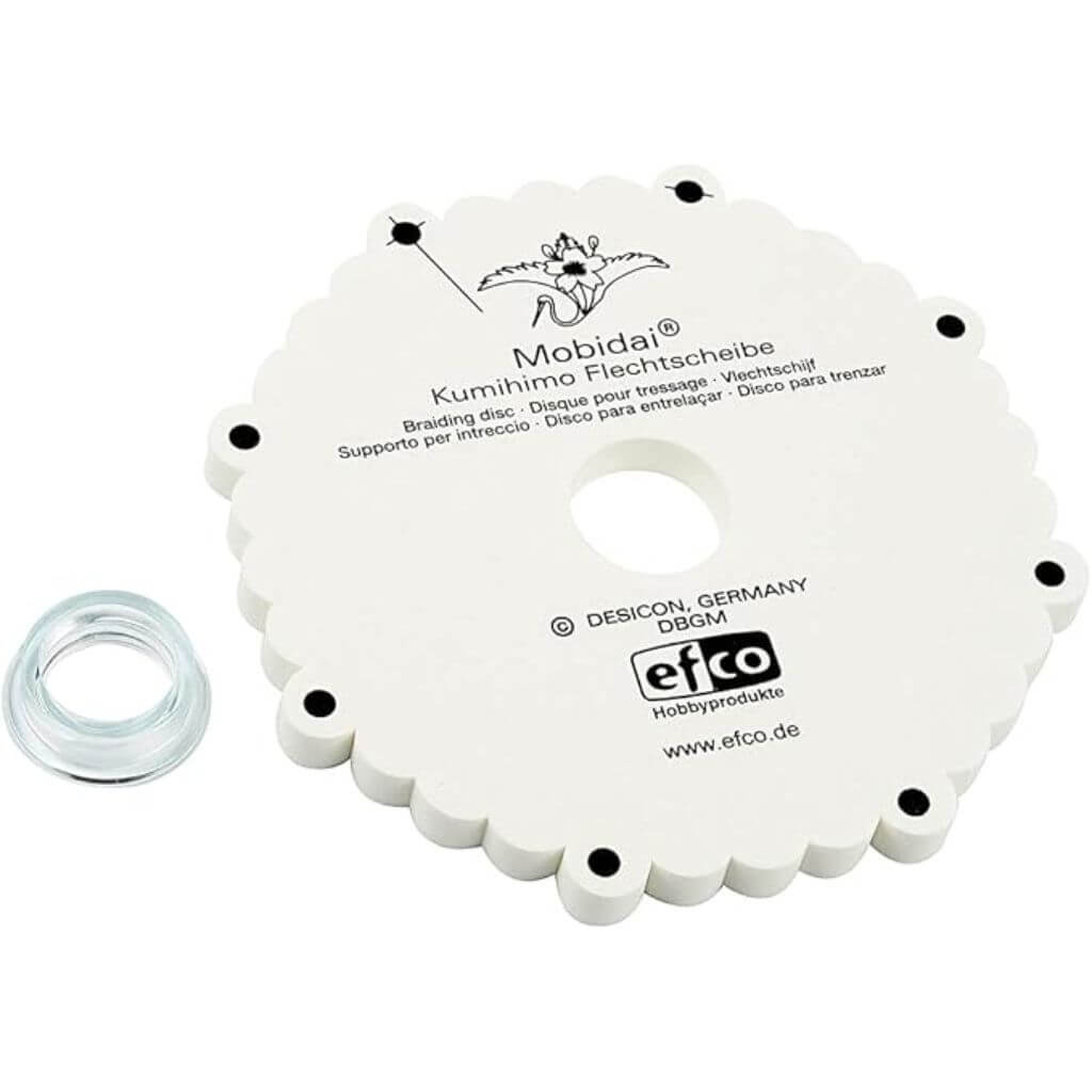 efco creative efco Mobidai Kumihimo Flechtscheibe ø 163 mm x 10 mm Lieblingsgarn