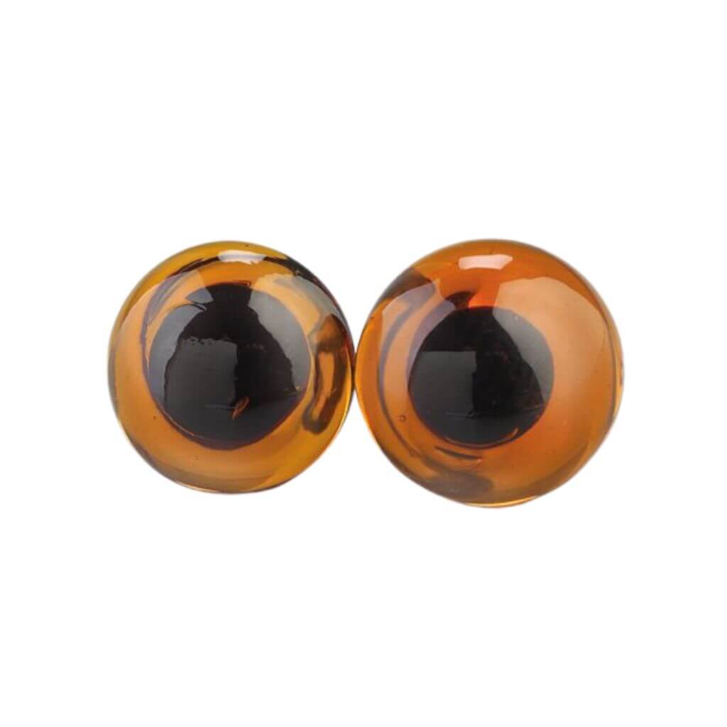 efco creative 8mm efco braune Tieraugen mit Öse Lieblingsgarn