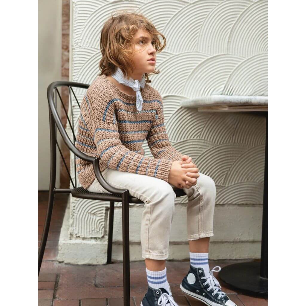 Sandnes Garn Pattern Pullover Sebbe Sweater Junior Strickanleitung - Sandnes Garn (Heft) Lieblingsgarn