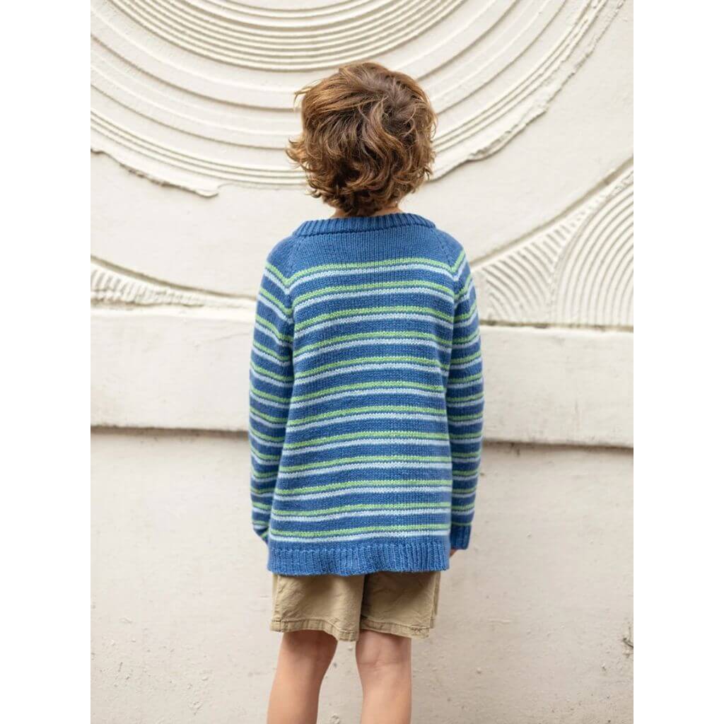 Sandnes Garn Pattern Streifenpullover Collin Sweater Junior Strickanleitung - Sandnes Garn (Heft) Lieblingsgarn