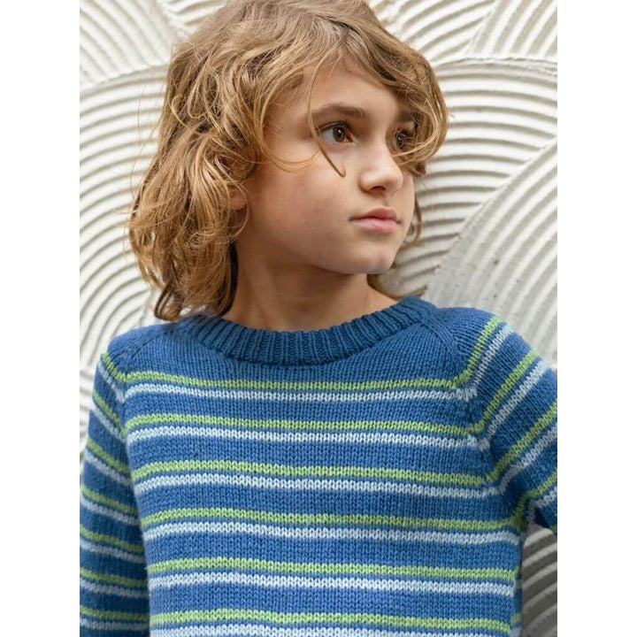 Sandnes Garn Pattern Streifenpullover Collin Sweater Junior Strickanleitung - Sandnes Garn (Heft) Lieblingsgarn
