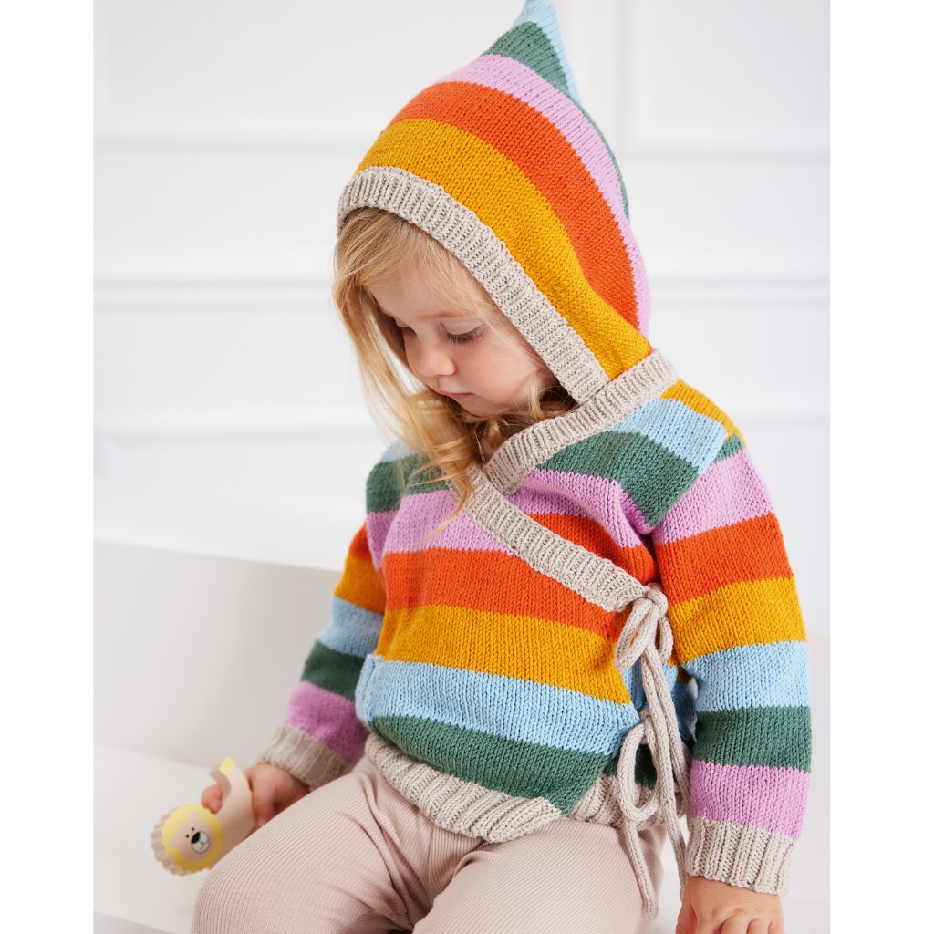 Lana Grossa Pattern Kapuzenjacke Kind Strickanleitung - Lana Grossa (Heft) Lieblingsgarn