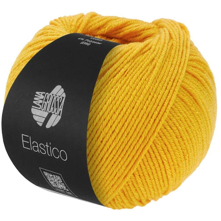 Lana Grossa 203 - Dottergelb Lana Grossa Elastico 50g Lieblingsgarn