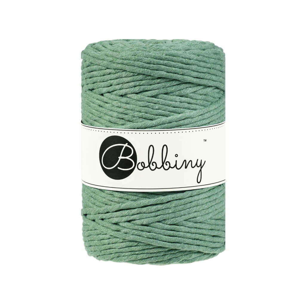 Bobbiny Eucalyptus Green Bobbiny Makramee Garn 5 mm x 100 m Lieblingsgarn