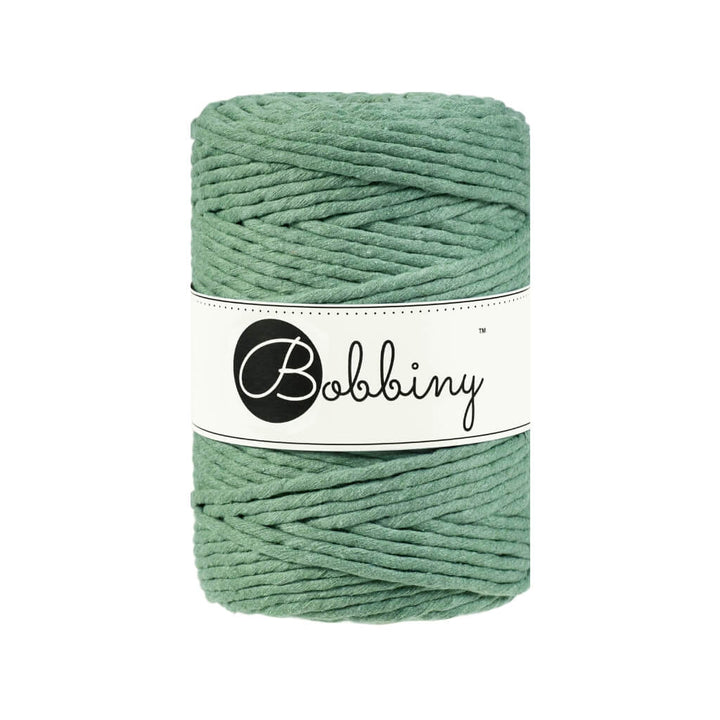 Bobbiny Eucalyptus Green Bobbiny Makramee Garn 5 mm x 100 m Lieblingsgarn