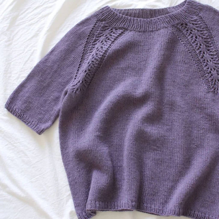 Eviknitwear T-Shirt Birkenzweig Tee Strickanleitung - Evikniwear (PDF) Lieblingsgarn