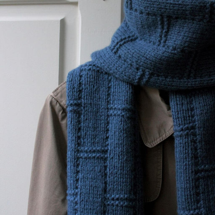 Eviknitwear Pattern Schal Juist Scraf Strickanletiung - Eviknitwear (PDF) Lieblingsgarn
