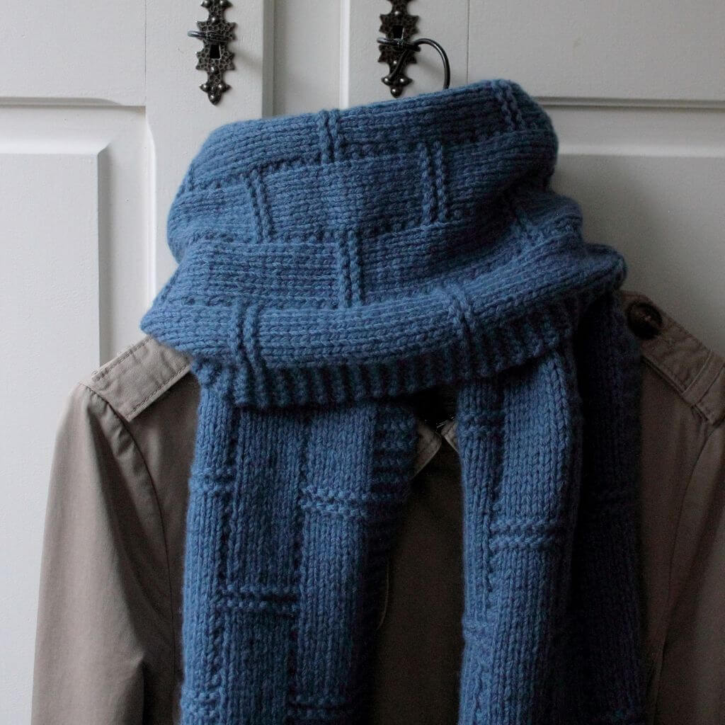 Eviknitwear Pattern Schal Juist Scraf Strickanletiung - Eviknitwear (PDF) Lieblingsgarn