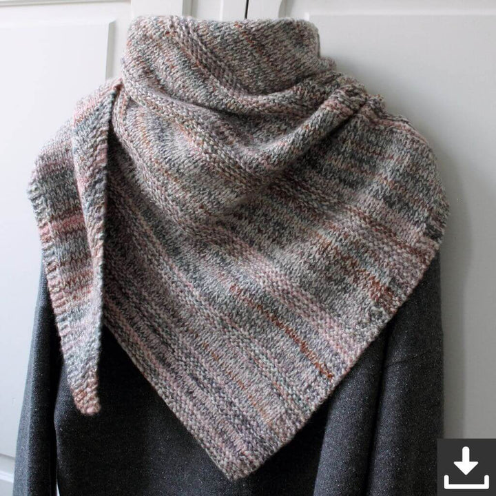 Eviknitwear Pattern Tuch Wintertage Shawl Strickanleitung - Eviknitwear (PDF) Lieblingsgarn