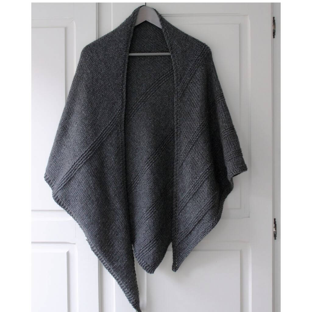 Eviknitwear Pattern Tuch Wintertage Shawl Strickanleitung - Eviknitwear (PDF) Lieblingsgarn