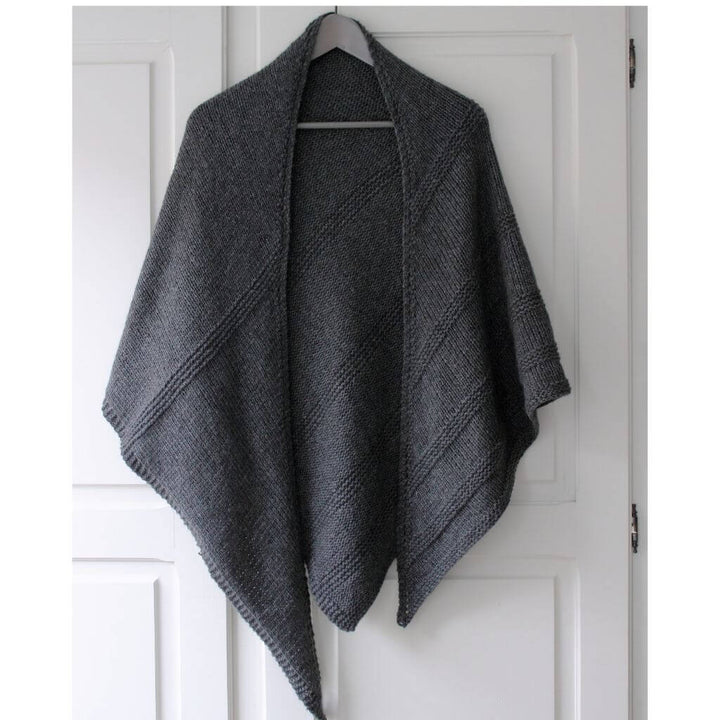 Eviknitwear Pattern Tuch Wintertage Shawl Strickanleitung - Eviknitwear (PDF) Lieblingsgarn
