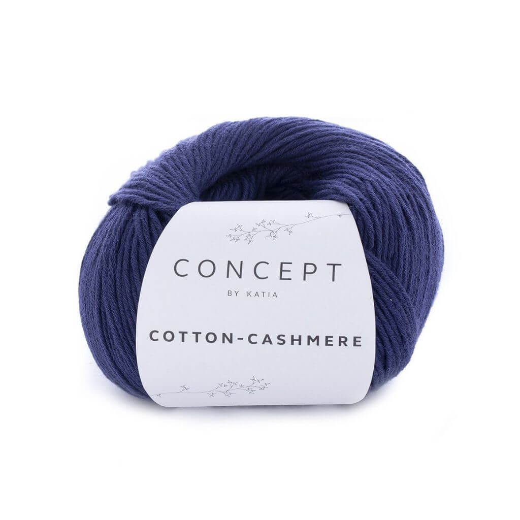 Katia 62 - Dunkelblau Katia Cotton Cashmere Lieblingsgarn