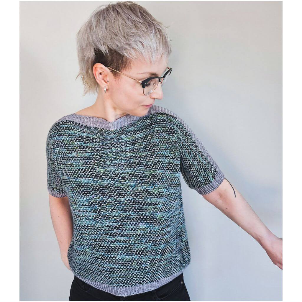 Feinmotorik Pattern Shirt Delmar Strickanleitung - Feinmotorik (PDF) Lieblingsgarn