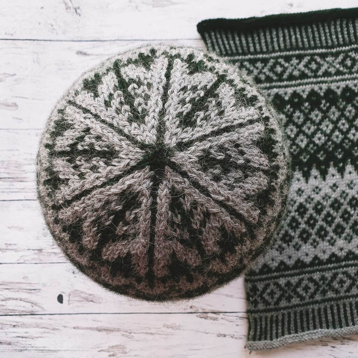 Feinmotorik Pattern Jaqaru Cowl und Mütze Strickanleitung - Feinmotorik (PDF) Lieblingsgarn