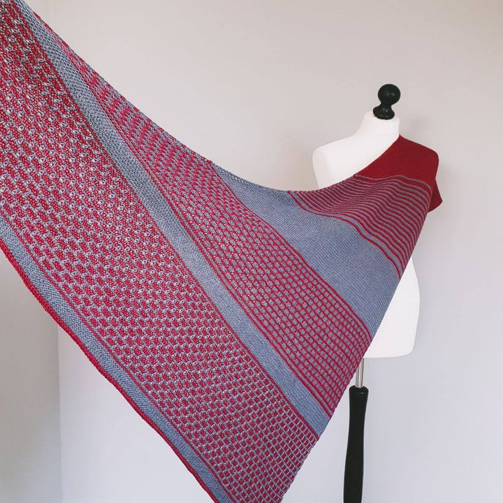 Feinmotorik Pattern Tuch Slip Slip Brick Strickanleitung - Feinmotorik (PDF) Lieblingsgarn