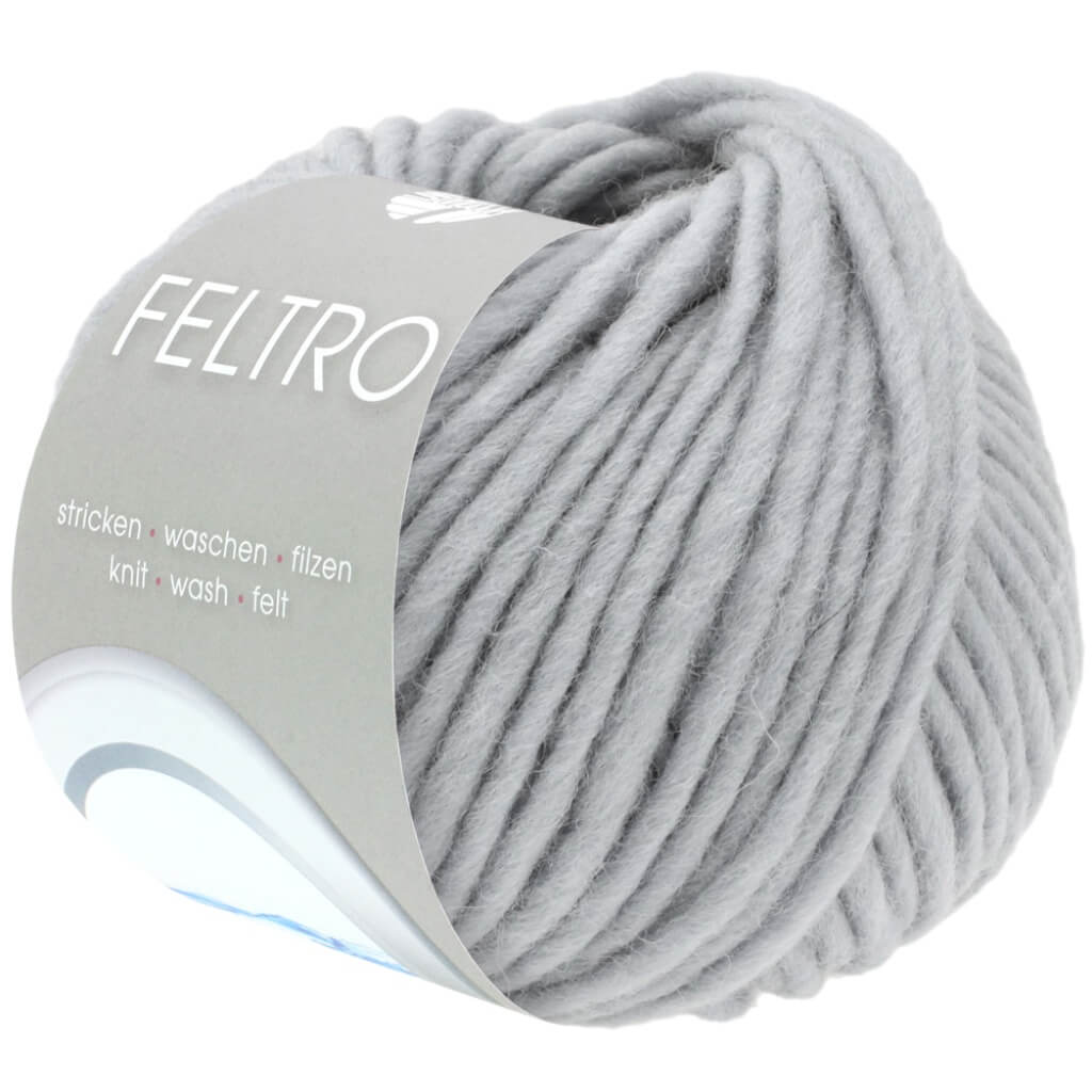 Lana Grossa Feltro 50g 117 - Graublau Lieblingsgarn